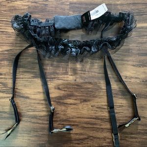 Black Victoria’s Secret Garter Belt